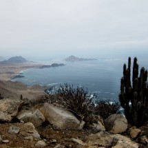 View to the island Pan de Azucar